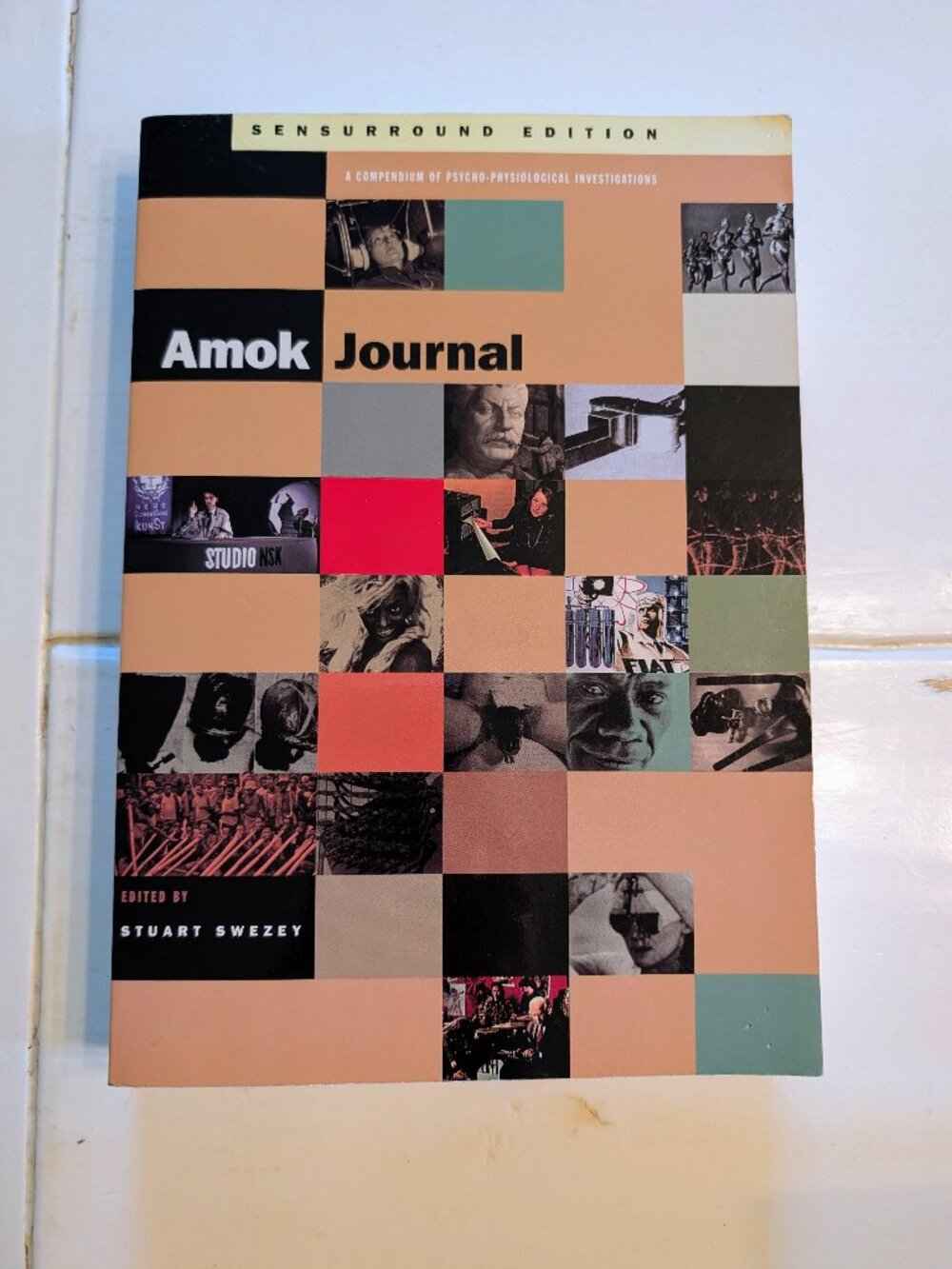 VTG 1995 Amok Journal Pyscho Sensurround Edition Stuart Swezey Softcover Book